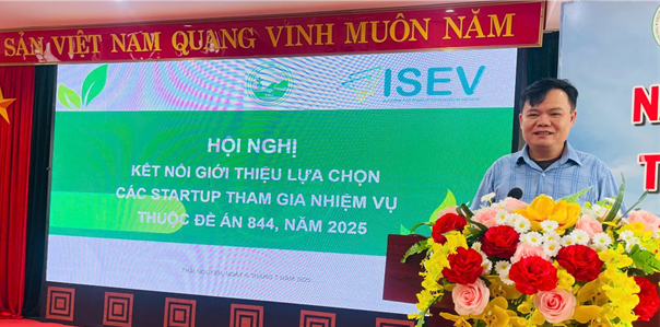 Hội nghị kết nối, giới thiệu và lựa chọn startup tham gia nhiệm vụ Đề án 844 năm 2025