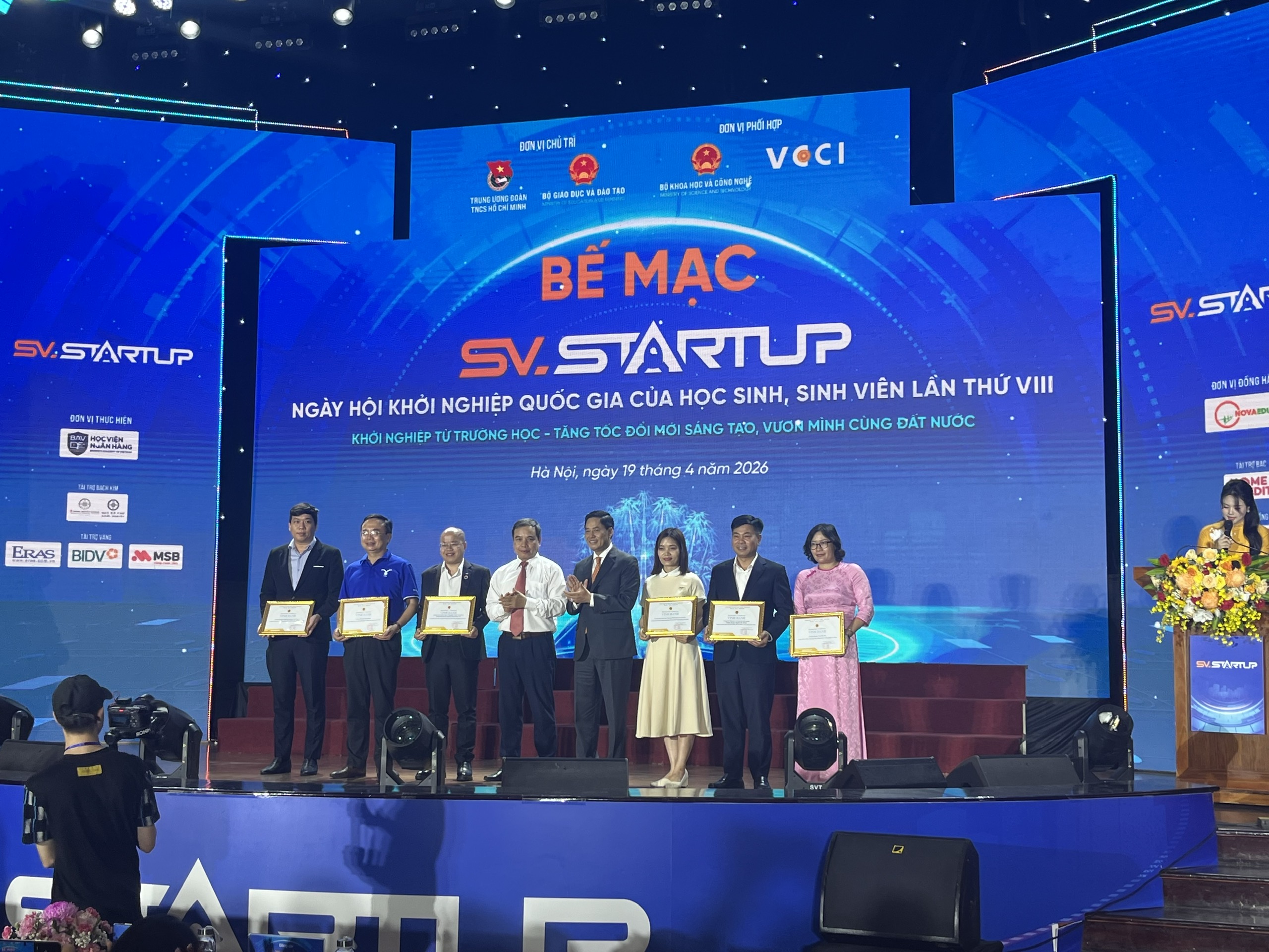 TUAF RỰC SÁNG TRÊN BẢN ĐỒ KHỞI NGHIỆP QUỐC GIA NĂM 2025